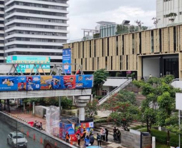JPO Sarinah dibangun lagi